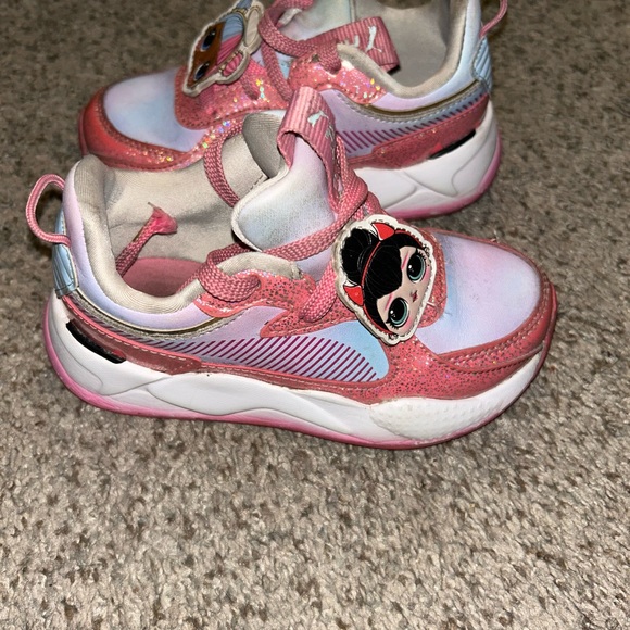 PUMA x L.O.L. Surprise! RS-X sneakers for toddlers size 10c - Picture 4 of 7